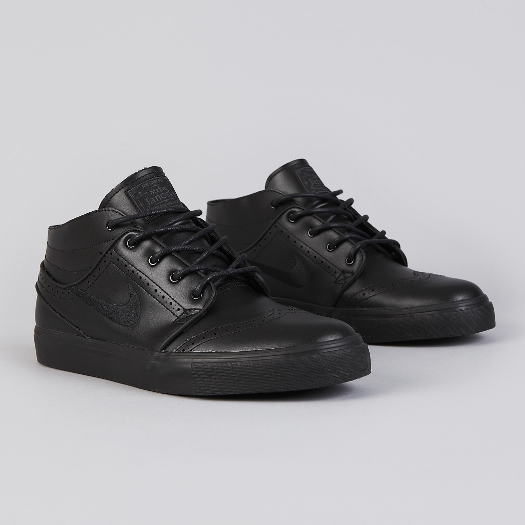 nike-zoom-stefan-janoski-mid-premium-black-wingtip-available-2 Nike Zoom Stefan Janoski Mid Premium Black Wingtip Available 2