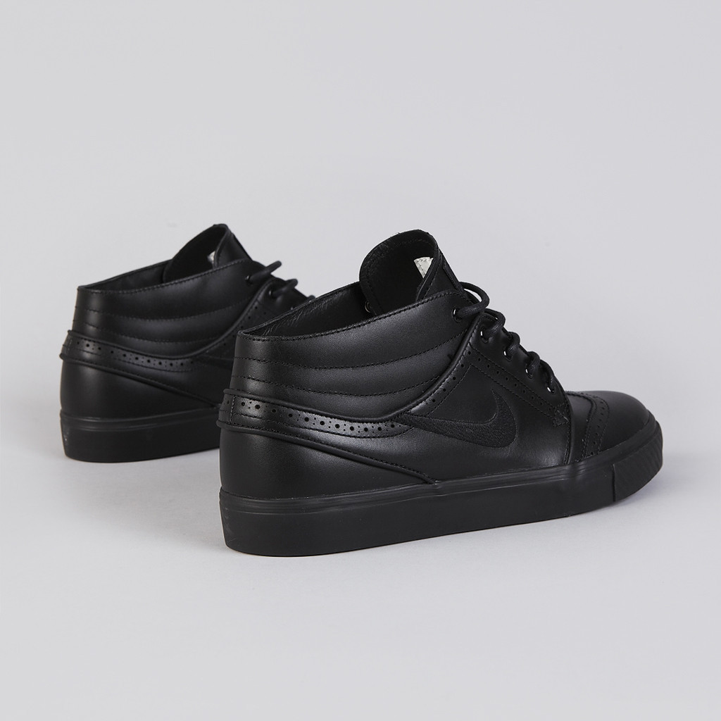 nike-zoom-stefan-janoski-mid-premium-black-wingtip-available-3 Nike Zoom Stefan Janoski Mid Premium Black Wingtip Available 3