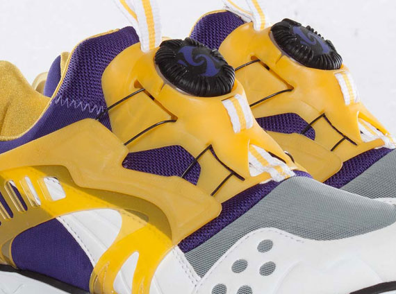 sistemas de amortiguación más potentes en Puma Gametime White Prism Violet Yellow