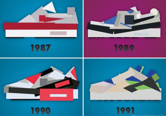 Nike Running Sneaker Illustrations by Jack Stocker