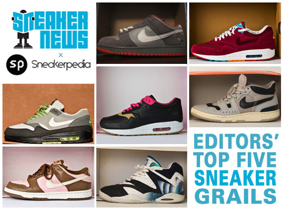 top sneaker grails