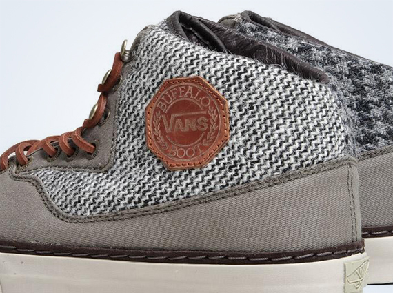 Harris Tweed x Vans Vault Buffalo Boot