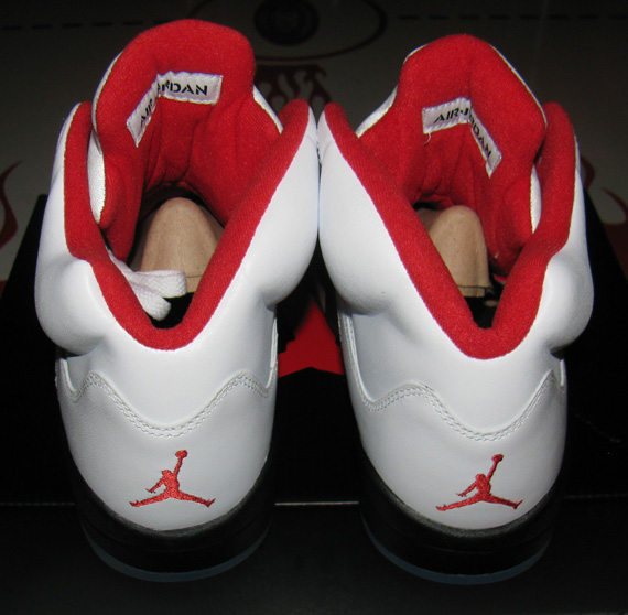 Air Jordan 5 Retro - White - Fire Red - Black - SneakerNews.com