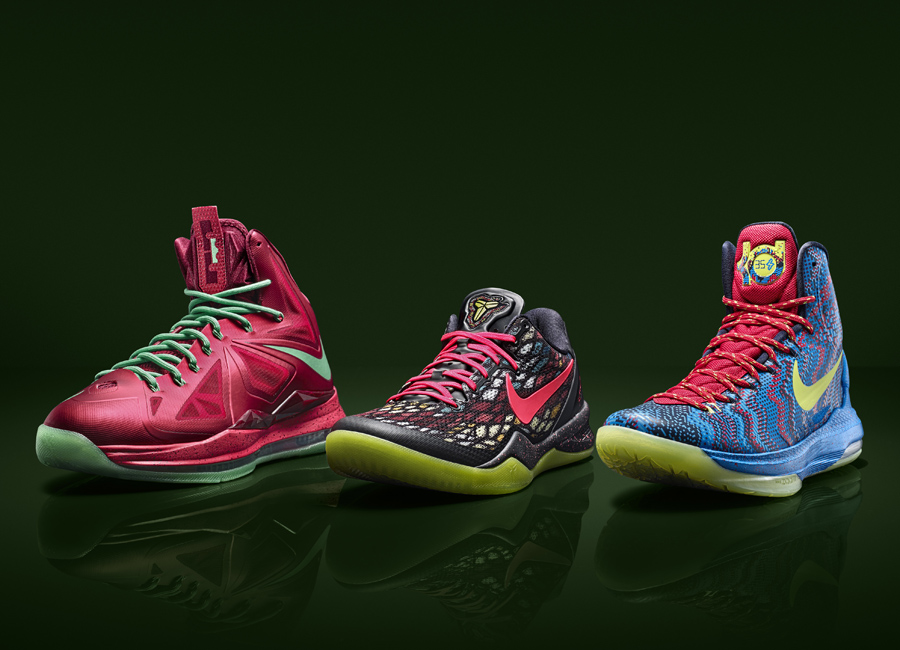 Nike Basketball “Christmas Pack” Officially Unveiled