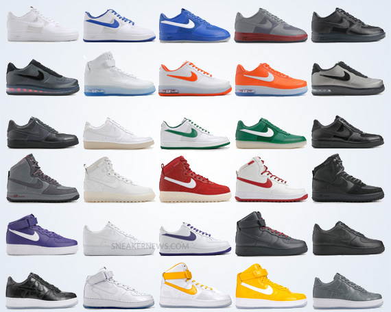 gedragen halen Trekker Nike Air Force 1 XXX December Collection - Release Reminder -  SneakerNews.com