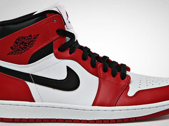 Air Jordan 1 High - White - Varsity Red - Black