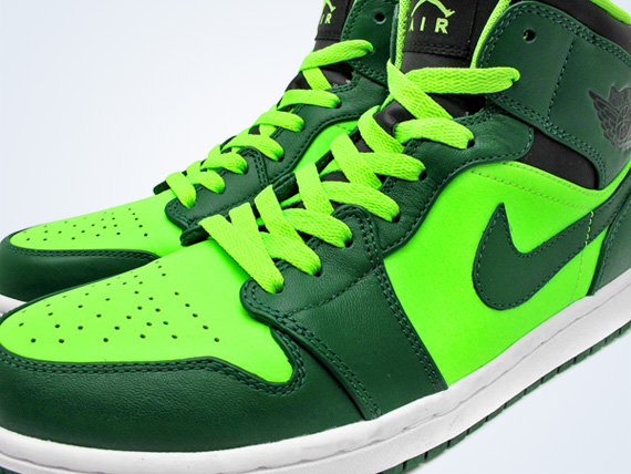 Air Jordan 1 Phat – Gorge Green – Neon