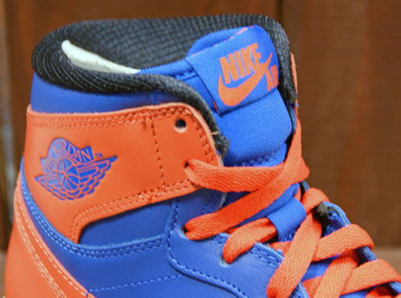 jordan retro 1 blue and orange