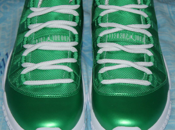 Air Jordan 11 Rainbow Green