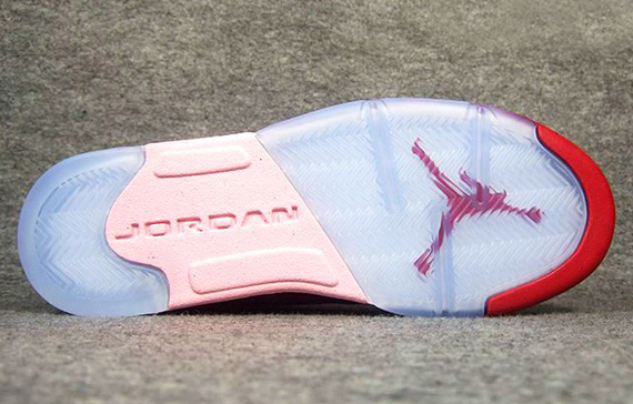 Air Jordan 5 Gs Red Pink 1