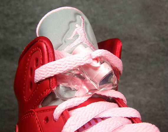 Air Jordan 5 Gs Red Pink 2