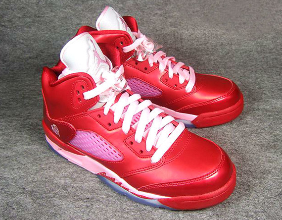 Air Jordan 5 Gs Red Pink 5