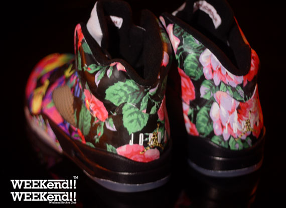 Air Jordan V Fresh Prince 1 5 Customs By Rocket Boy Nift 6