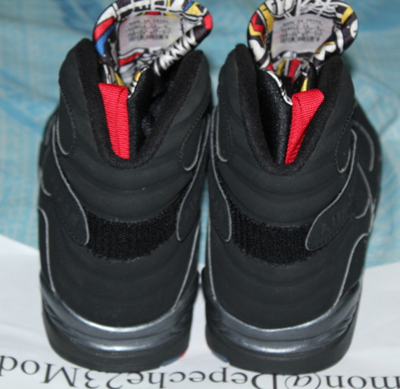 Air Jordan Viii Playoffs Black Sample 10