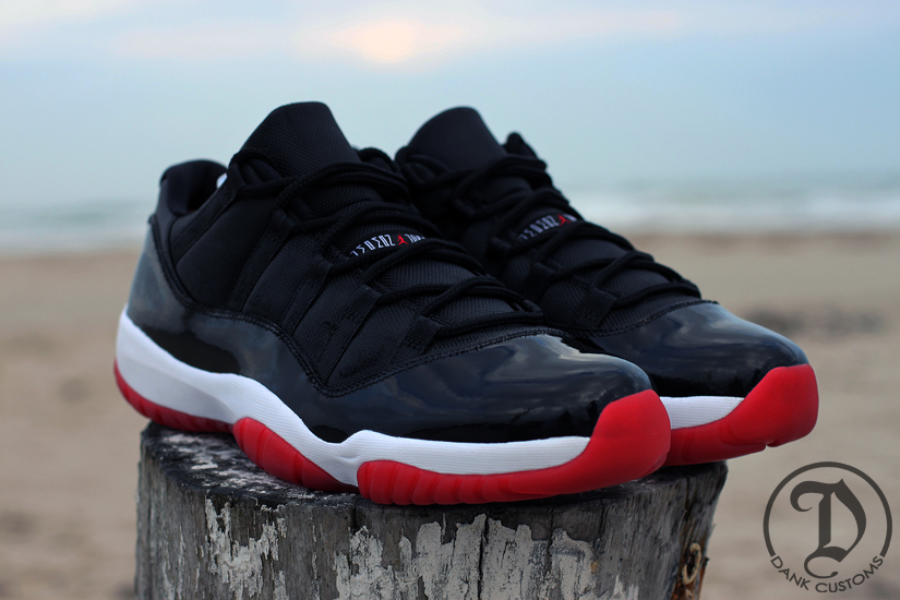 air-jordan-xi-low-bred-customs-06 Air Jordan Xi Low Bred Customs 06