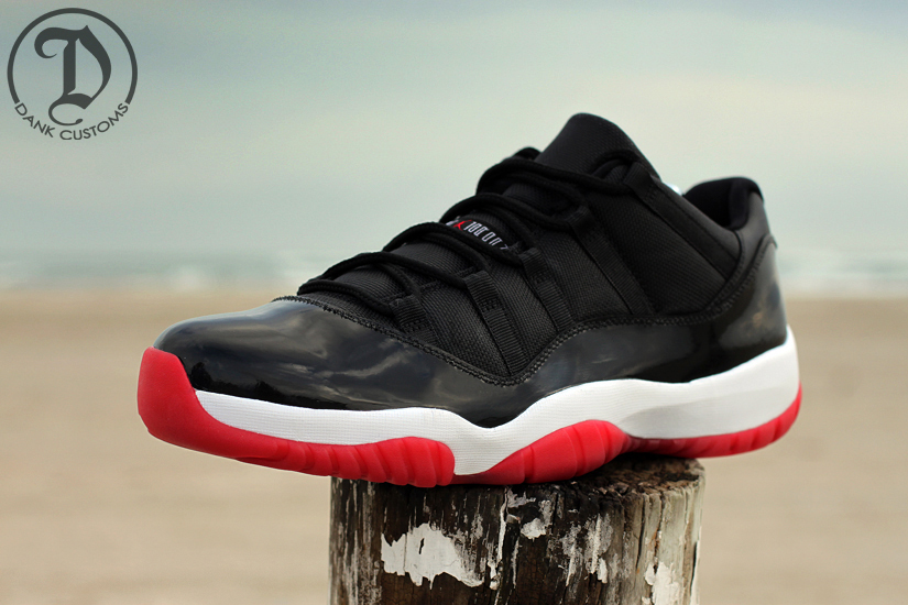 air-jordan-xi-low-bred-customs-07 Air Jordan Xi Low Bred Customs 07
