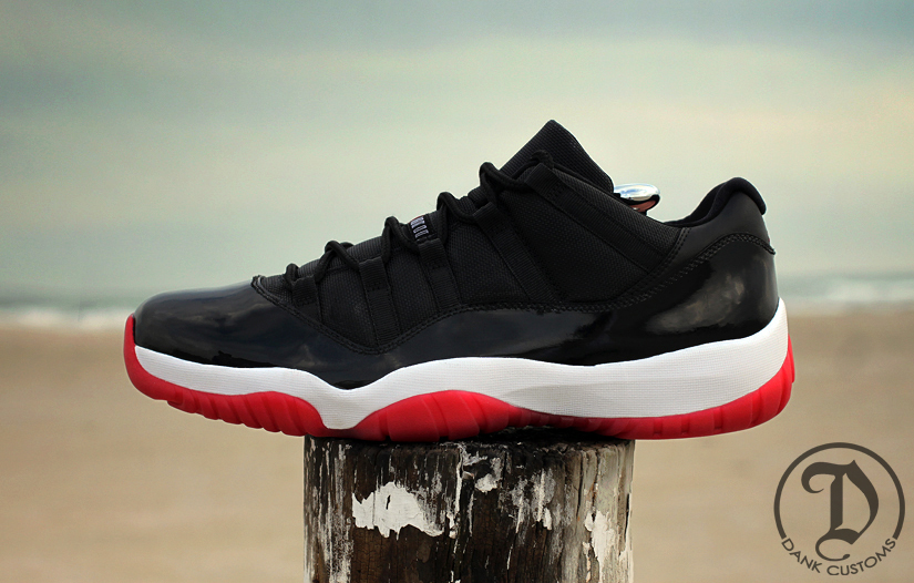 air-jordan-xi-low-bred-customs-08 Air Jordan Xi Low Bred Customs 08