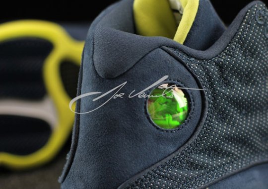 Air Jordan XIII “Squadron Blue” – Detailed Images