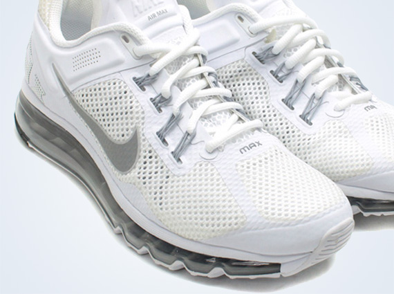 Nike Air Max 2013 - White - Silver - SneakerNews.com