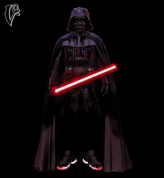 Bred Xi Vader Shirt By Vandal A 4