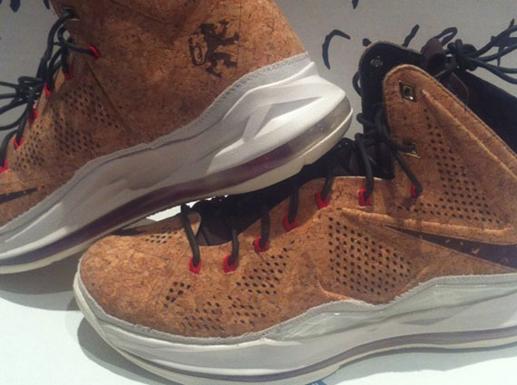 Nike LeBron X “Cork” on eBay