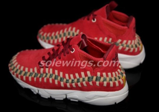 Nike Air Footscape Woven Chukka – Red Suede