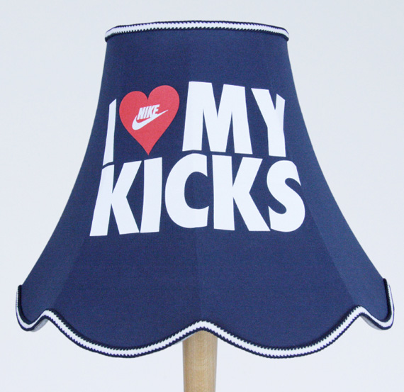 I Love My Kicks Sneaker Lampshade 2