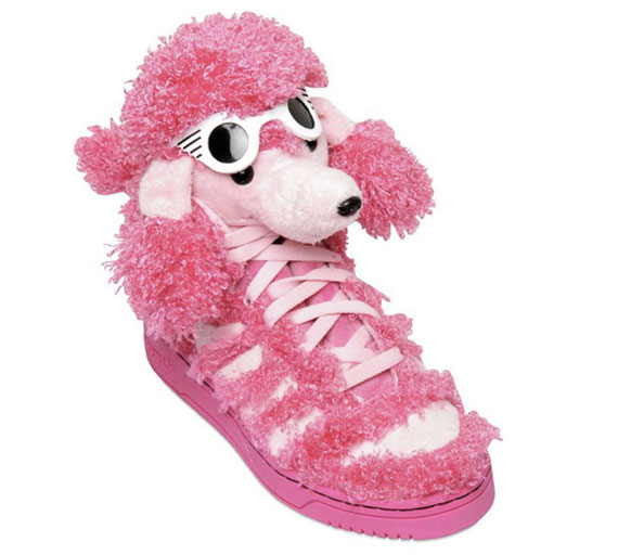 jeremy scott pink poodle adidas