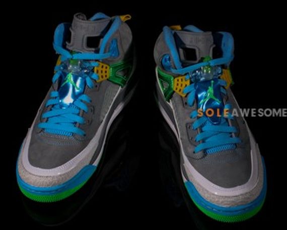 Jordan Spizike Grey Blue Green 05