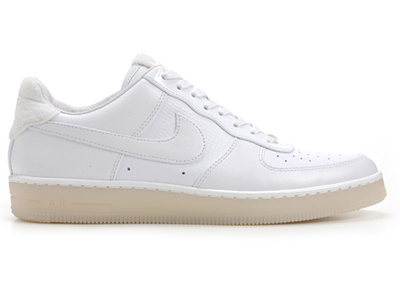Nike Air Force 1 Downtown Leather Qs White White