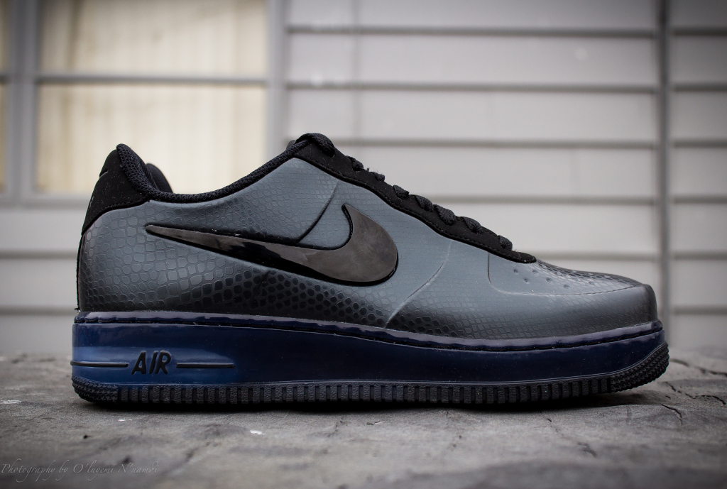 Nike Air Force 1 Foamposite Pro Low Black Water Snake 1