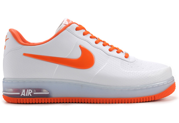 Nike Air Force 1 Foamposite Pro Low Qs White Safety Orange