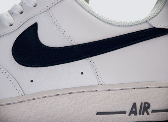 Nike Air Force 1 Low - White - Midnight Navy