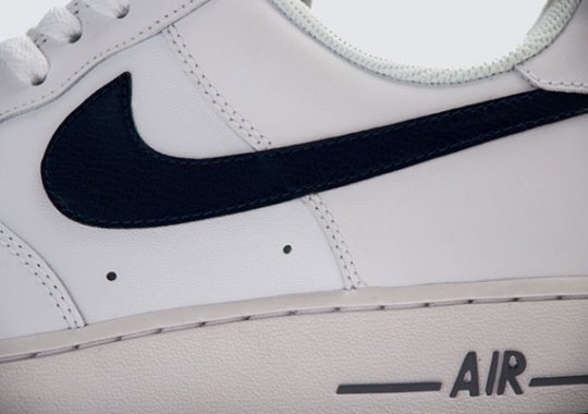 Nike Air Force 1 Low – White – Midnight Navy