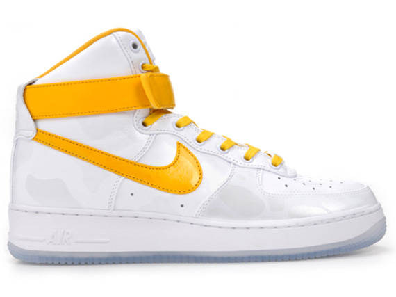 Off-White x Nike Air Force 1 Mid 'White/Yellow' Instagram Images – Footwear  News