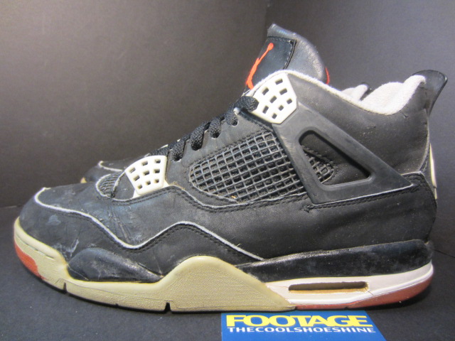 nike-air-jordan-iv-bred-og-pair-1989-03 Nike Air Jordan Iv Bred Og Pair 1989 03