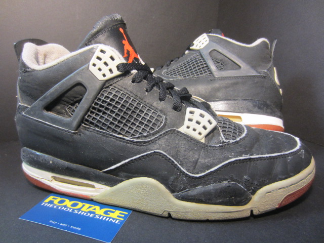 nike-air-jordan-iv-bred-og-pair-1989-07 Nike Air Jordan Iv Bred Og Pair 1989 07