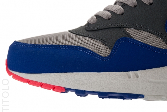 Nike Air Max 1 Essential Grey Ultramarine Seal Red 2