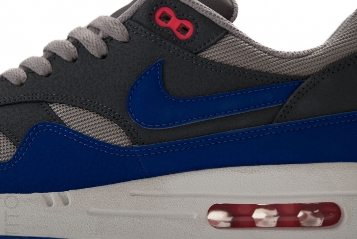 Nike Air Max 1 Essential Grey Ultramarine Seal Red 3