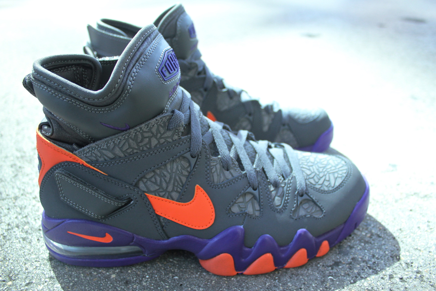Nike Air Max 2 Strong Grey Electric Orange Court Purple 07