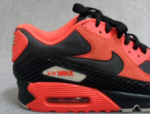Nike Air Max 90 Premium Snake Team Orange Black Anthracite 4