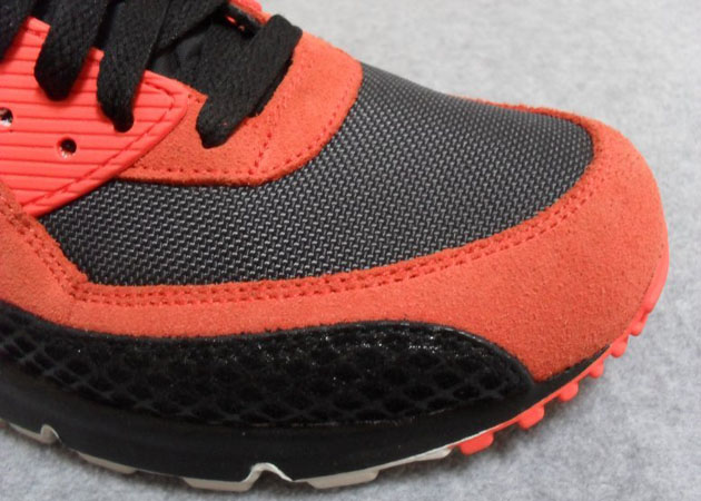 Nike Air Max 90 Premium Snake Team Orange Black Anthracite 6