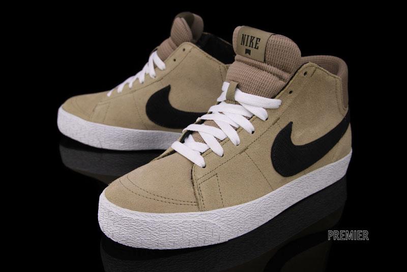 Nike Blazer Mid Lr Khaki Black 2