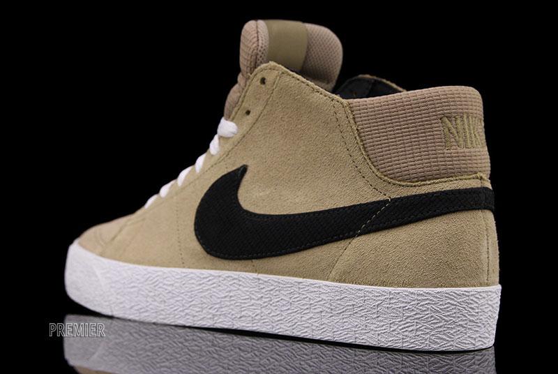 Nike Blazer Mid Lr Khaki Black 5