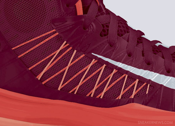 nike hyperdunk plus team red bright crimson 1