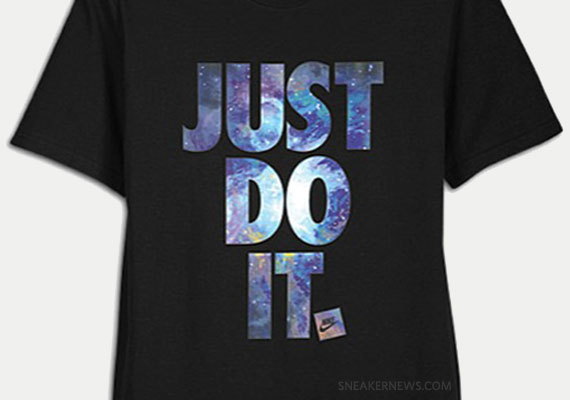 nike Red just do it galaxy t shirt 1