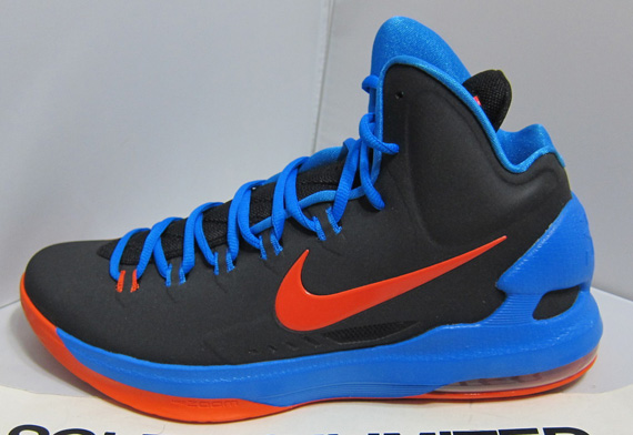 Nike KD V – Black – Photo Blue – Team Orange | Release Reminder