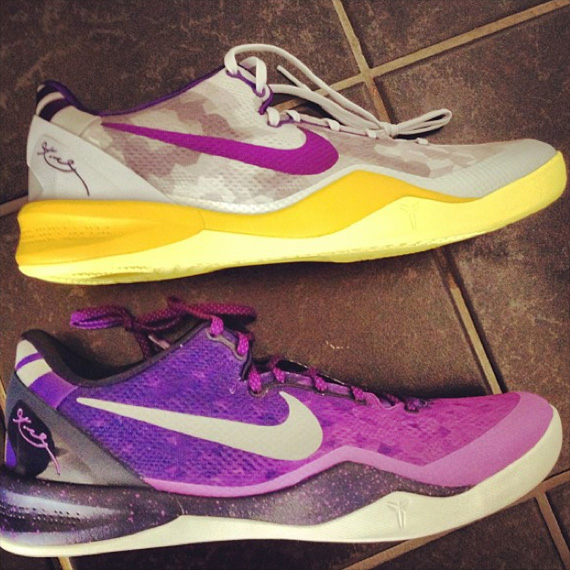 Nike Kobe 8 Lakers Pes