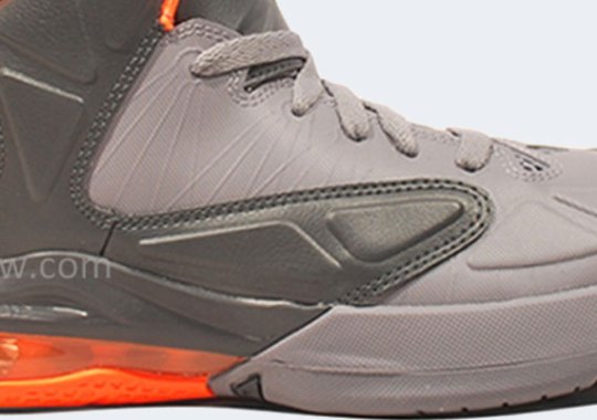 Nike LeBron Ambassador V – Charcoal – Total Orange