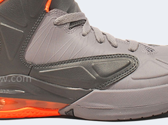 Nike LeBron Ambassador V – Charcoal – Total Orange